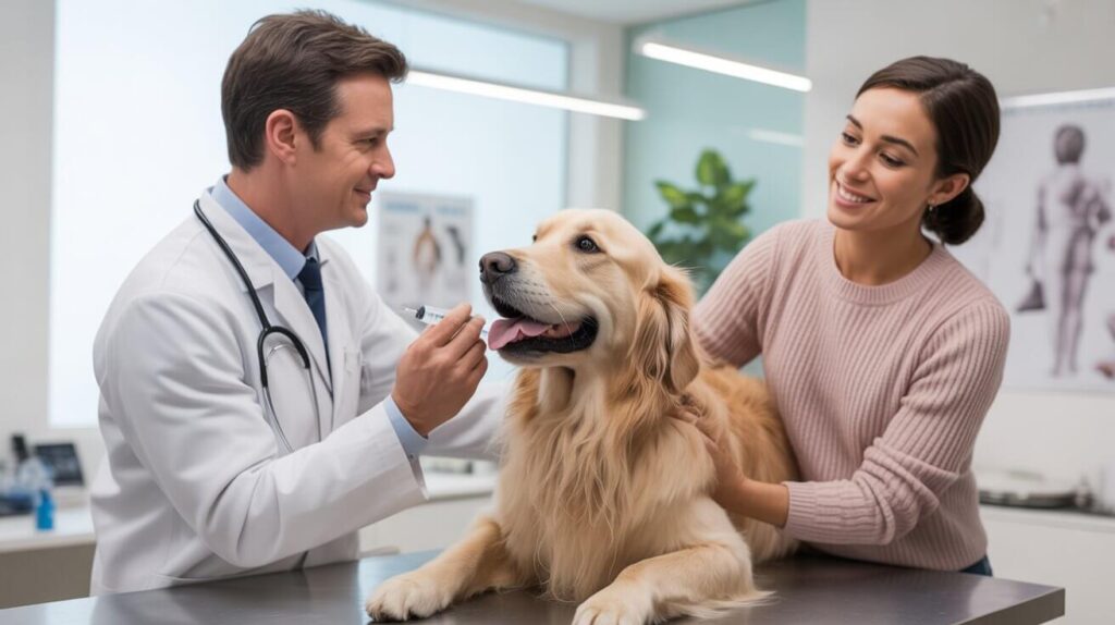 does pet insurance cover vaccines
Veterinarian giving dog vaccine  pet insurance wellness care.
Pet insurance wellness coverage infographic.
Comparing pet insurance plans online for vaccine coverage.