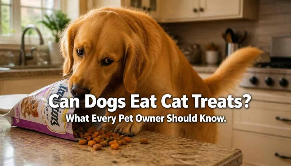 can dogs eat cat treats​